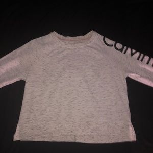 Cropped sweatshirt